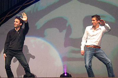 Carsten aus Much und Tim aus Wiehl zeigten Talent fr das Tanzen