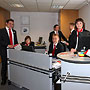 Die Sparkassen-Geschftsstelle in Oberwiehl wird vom 1. bis zum 29. Juni 2012 die „Azubi-Sparkasse“